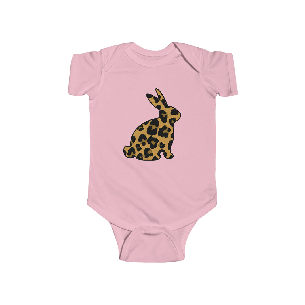 Leopard Bunny Baby Onesie