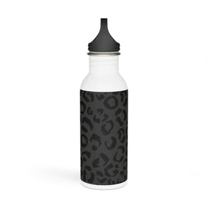 Onyx Leopard Stainless Steel Water Bottle