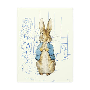 Peter Rabbit Canvas | Wall Decor | Nursery Decor | Wall Picture | Baby Room
