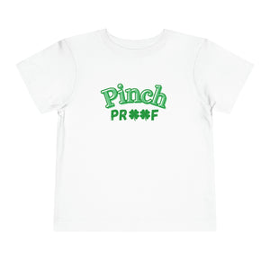 Pinch Proof Toddler Short Sleeve Tee | St Patricks Day Tee | Toddler Tee | St Patrick's T-Shirt | Toddler St Patrick's Day Tee