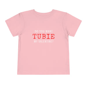 Tubie Valentine Toddler Short Sleeve Tee