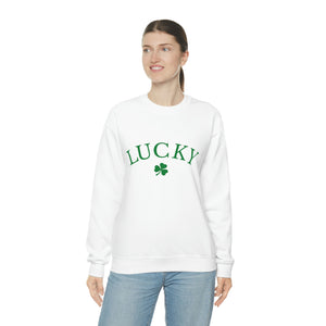Lucky Shamrock Crewneck Sweatshirt
