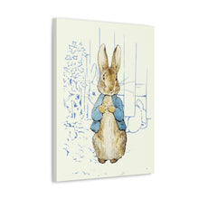 Load image into Gallery viewer, Peter Rabbit Canvas | Wall Decor | Nursery Decor | Wall Picture | Baby Room
