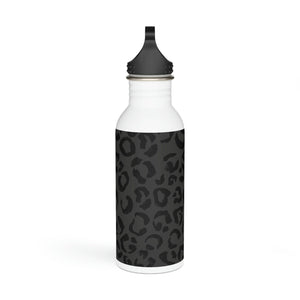 Onyx Leopard Stainless Steel Water Bottle