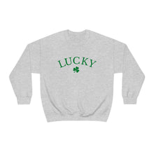 Load image into Gallery viewer, Lucky Shamrock Crewneck Sweatshirt
