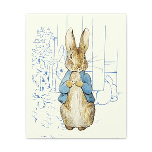Peter Rabbit Canvas | Wall Decor | Nursery Decor | Wall Picture | Baby Room