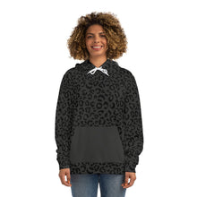Load image into Gallery viewer, Onyx Leopard Adult Hoodie

