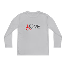 Load image into Gallery viewer, Wheelchair Love Youth Long Sleeve Tee
