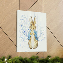 Load image into Gallery viewer, Peter Rabbit Canvas | Wall Decor | Nursery Decor | Wall Picture | Baby Room
