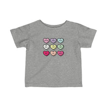 Load image into Gallery viewer, Candy Hearts Baby Tee
