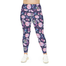 Load image into Gallery viewer, Galaxy Coffee Women&#39;s Plus Size Leggings
