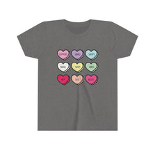 Load image into Gallery viewer, Candy Hearts Youth Tee
