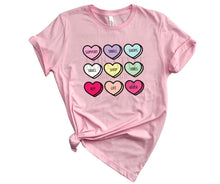 Load image into Gallery viewer, Candy Hearts Toddler Tee
