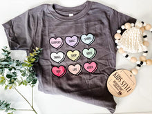 Load image into Gallery viewer, Candy Hearts Baby Tee
